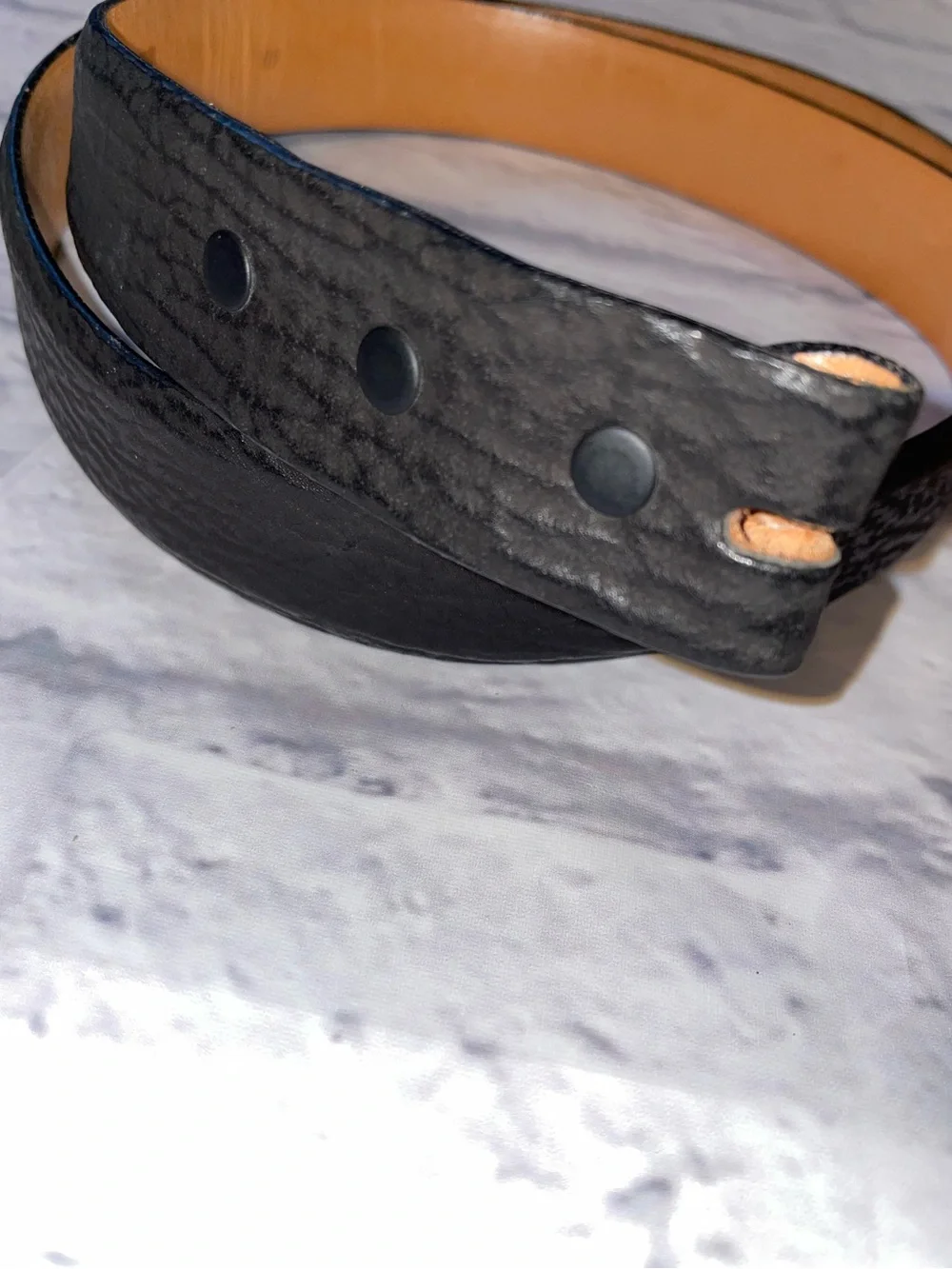 Tom Taylor Sharkskin Belt Strap (No Buckle) Size 40